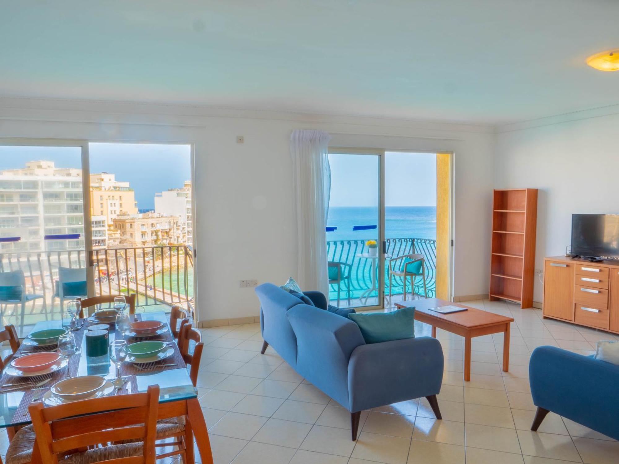Morina Court - Seaview Apartments And Penthouse In St Julians By Shortletsmalta Saint Julian's Luaran gambar